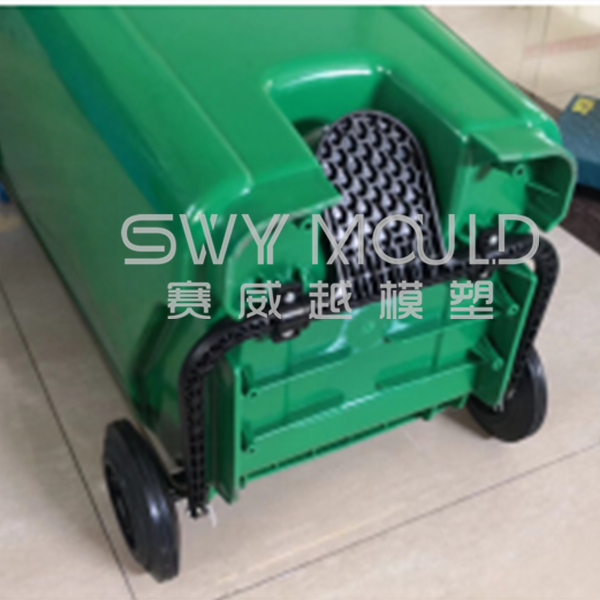 120L Wheeled Dustbin Mould