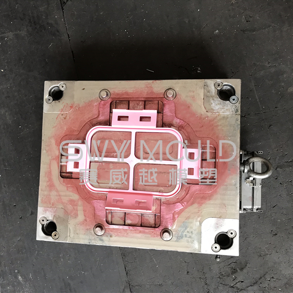 Lunch Container Plastic Lock Cover Mould