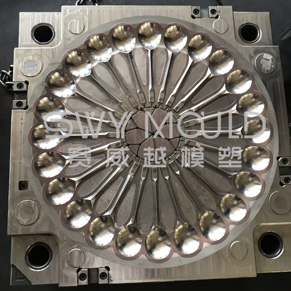 Plastic 24 Cavity Spoon Mould