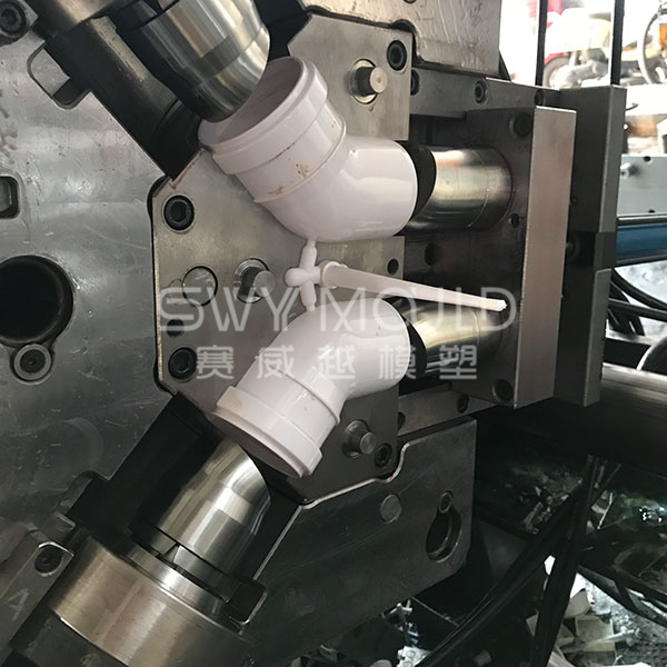 Plastic Automatic Unscrew Female Thread Pipe Mould