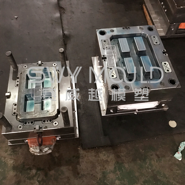 Rectangle Plastic Food Box Injection Mould