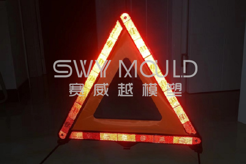 Plastic Mold For Road Safety Reflective Warning Triangle