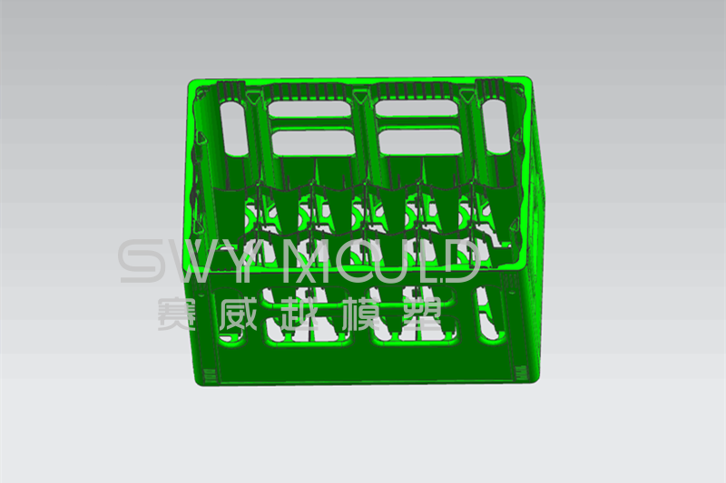 Design Of Plastic Basket Injection Mould