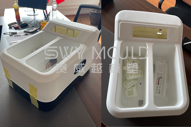 3D Printing Plastic Footbath Bucket Sample Sent To SWY Customer