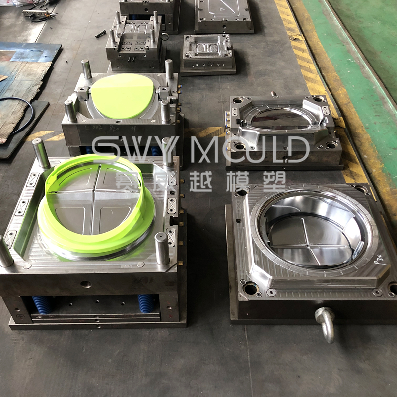 Plastic Swing Recycling Bins Injection Mould