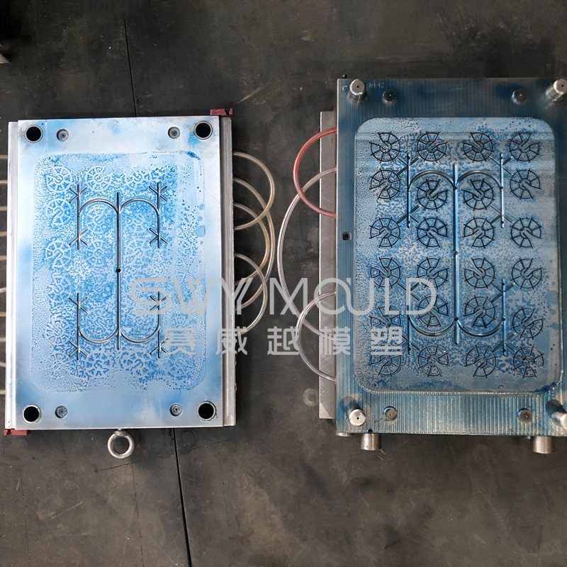 Plastic Mould Of Building Rebar Wheel Spacer